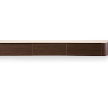 Japandi Tv Meubel Walnoot X Travertine