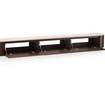 Japandi Tv Meubel Walnoot X Travertine