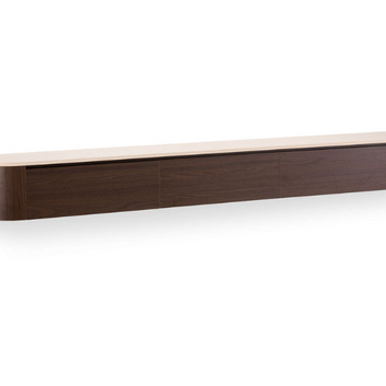 Japandi Tv Meubel Walnoot X Travertine