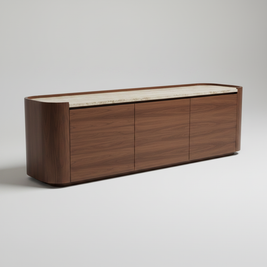Serena Curve Sideboard Angle