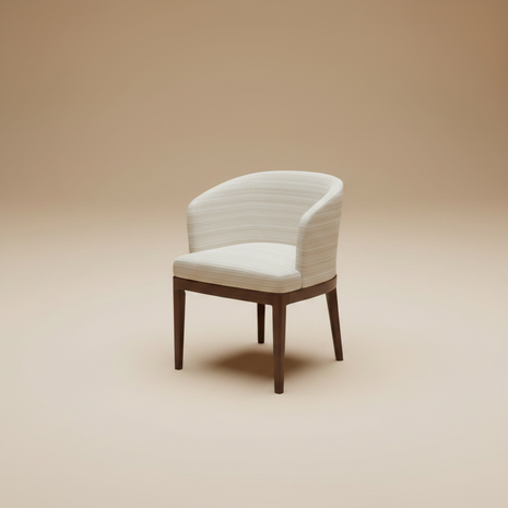 Serena Round Chair Angle